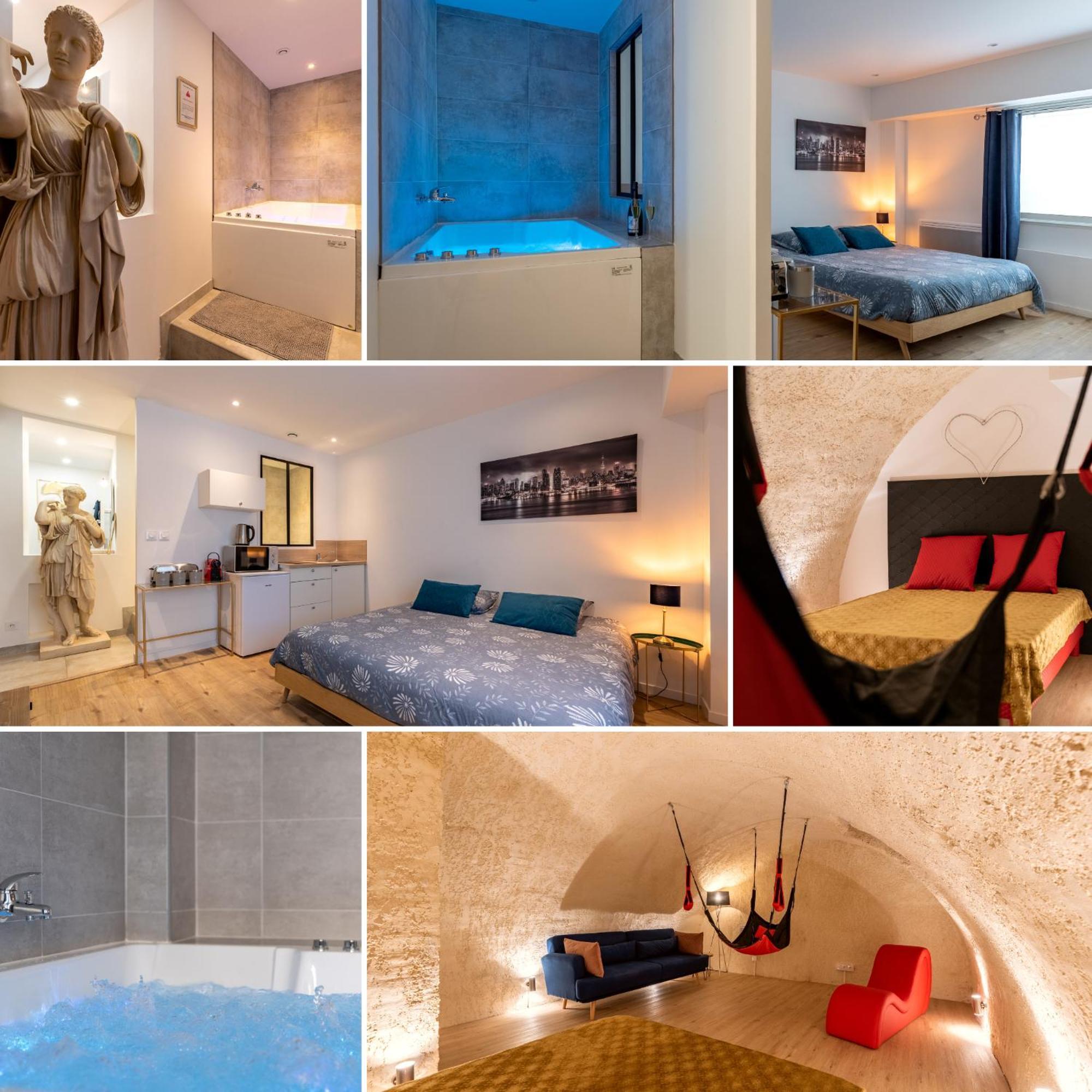 Le Fruit Defendu "Love Room" Jacuzzi Centre Ville Rouen Bagian luar foto